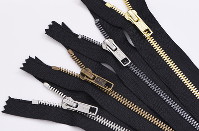 DAQ玉米牙金屬拉鏈高清展示