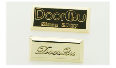 打造品牌形象利器 定制化高檔金屬標牌，廠家直銷，品質與效率并重